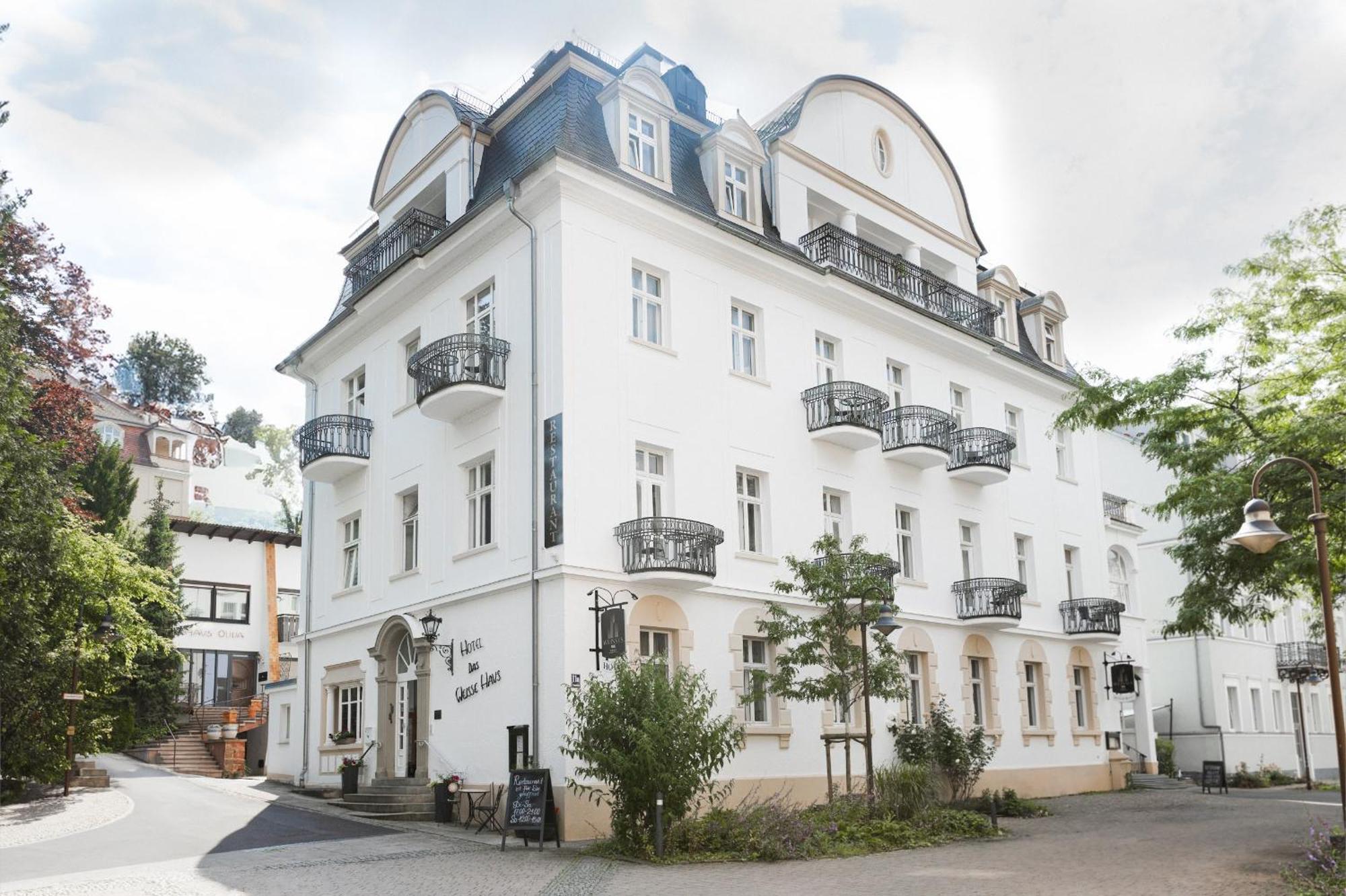 Hotel Weisses Haus Bad Kissingen Exteriör bild